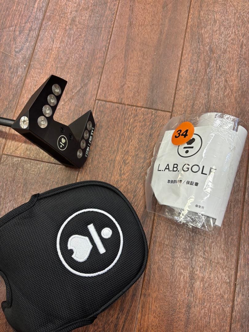 L.A.B. GOLF MEZZ.1.0 ブラック パター　ラブゴルフ　34