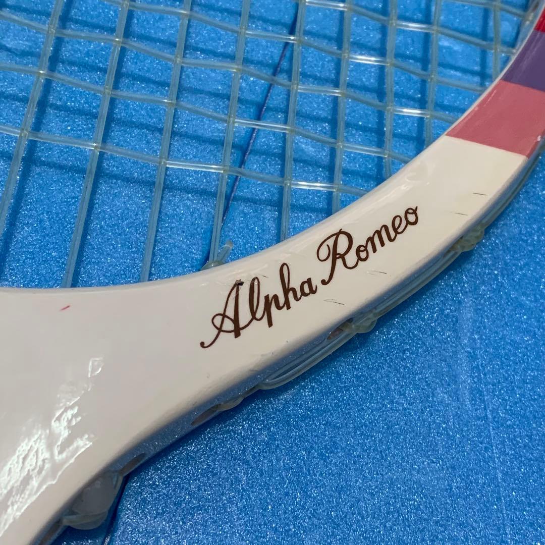 激レア品 Alfa Romeoテニスラケット ノベリティ WIMBLEDON