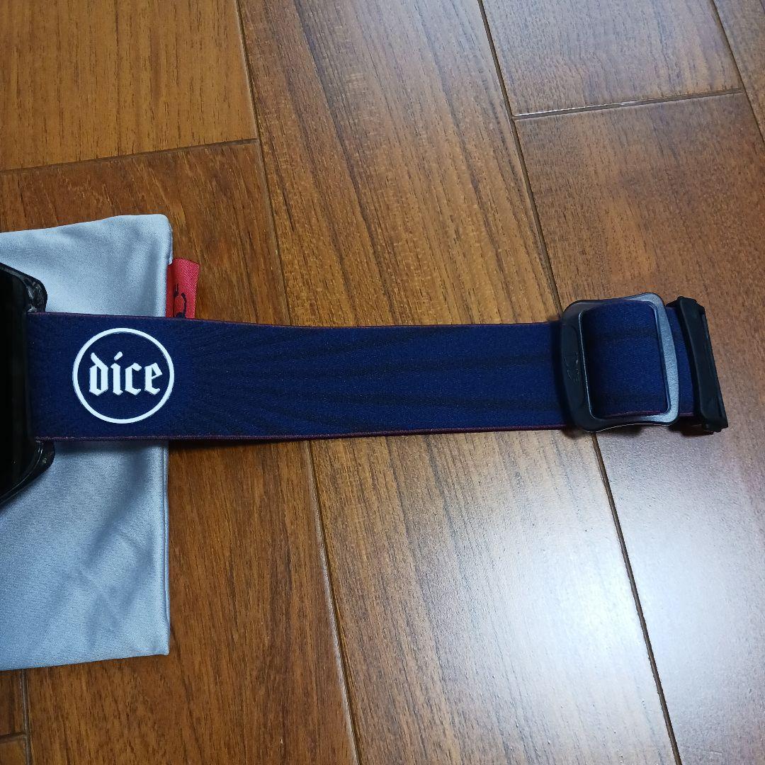 DICE SHOWDOWN ダイス　スノーボード　ゴーグル