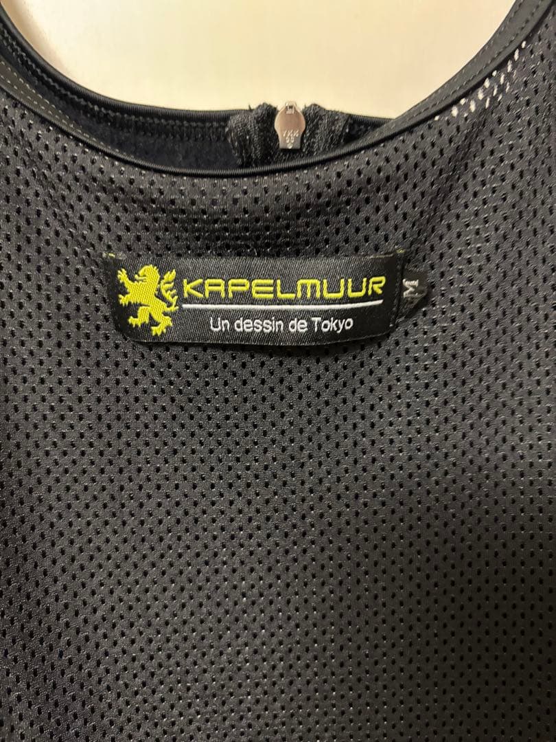 Kapelmuur サイクルジャージ 上下セットブラックカペルミュールM 裏起毛