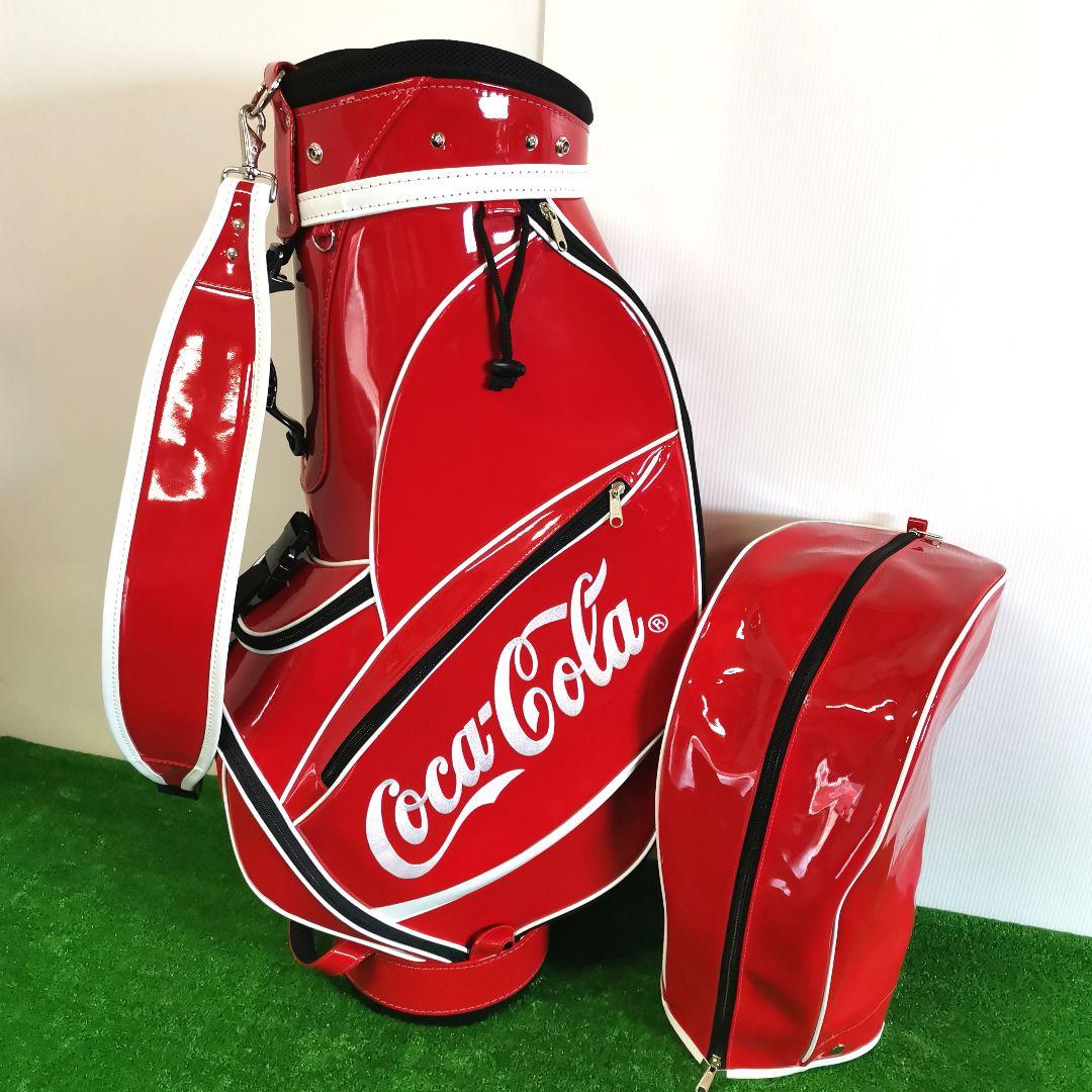 お盆期間セール!!【美品】Coca-Cola コカ・コーラ キャディバッグ