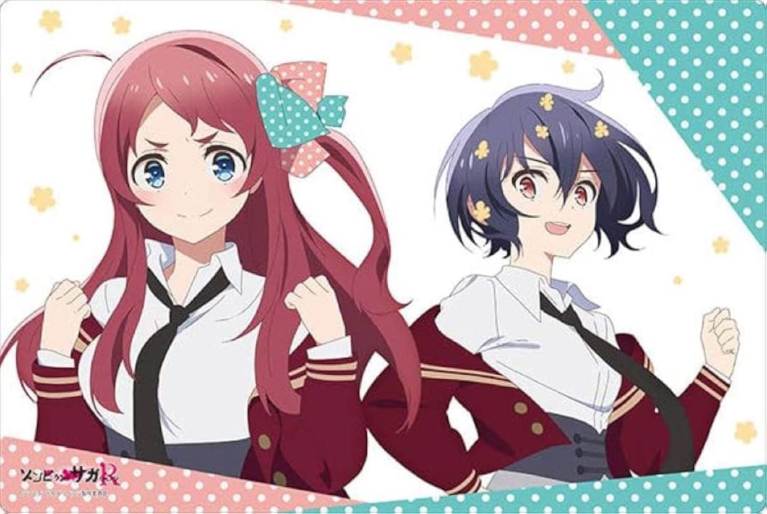 ゾンビランドサガ プレイマット 愛＆純子 さくら＆愛 まとめ売り