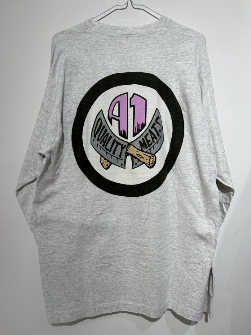 スケートボード A1 QUALITY MEATS Matt Hensley LONG TEE