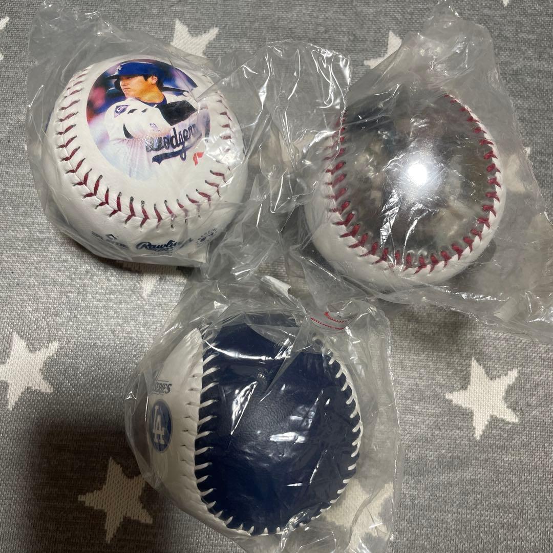 2024年ワールドシリーズ・50/50 大谷翔平 ボール3個セット