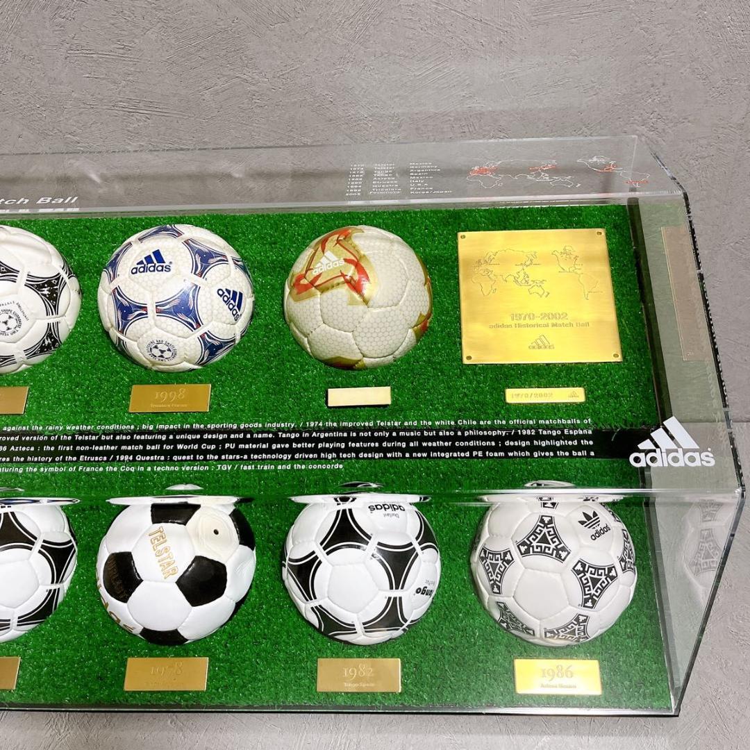 adidas ヒストリカルマッチボール 1970-2002 サッカー W杯 限定