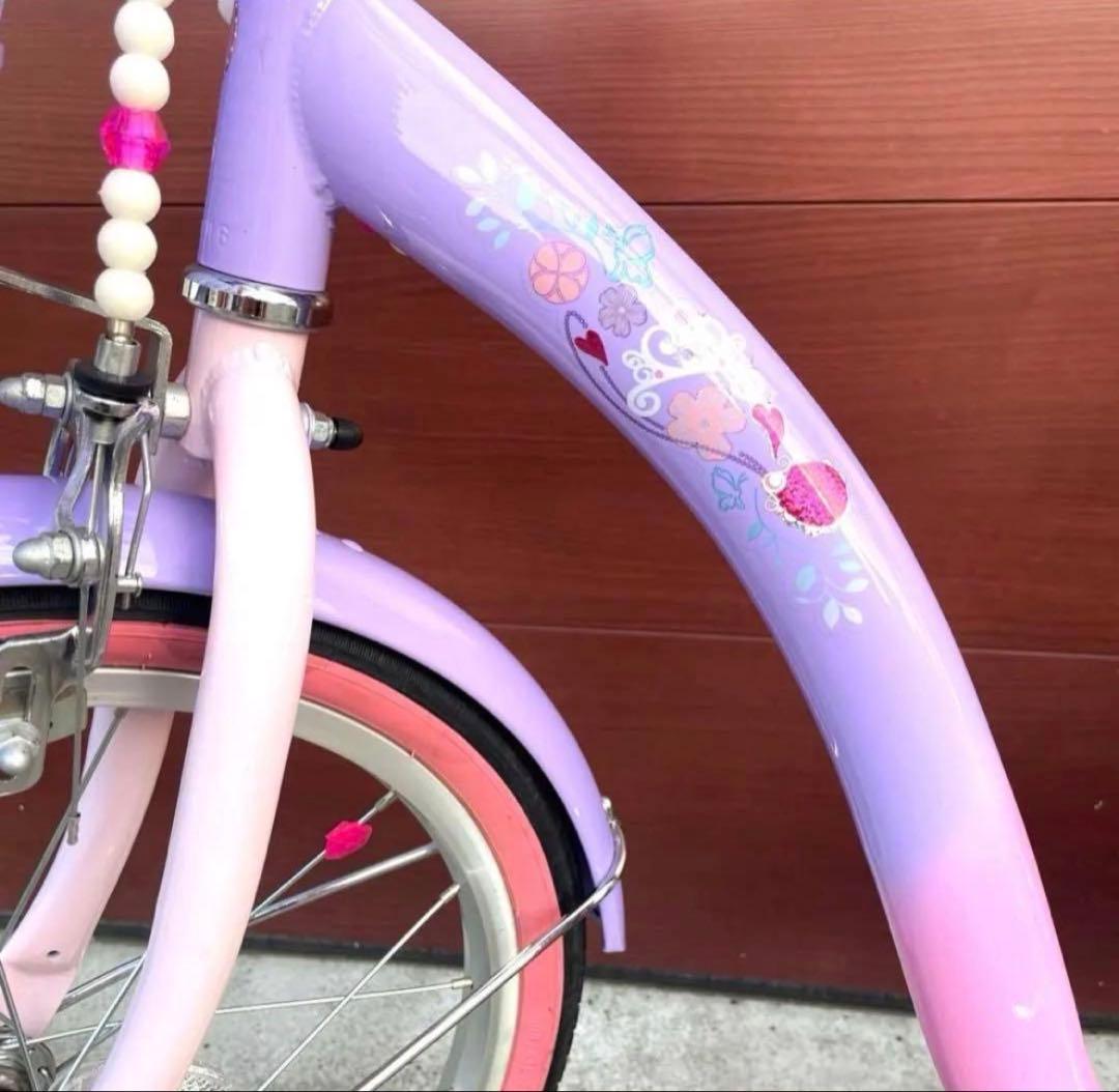 ディズニー　ちいさなプリンセス ソフィア 18インチ　子供自転車