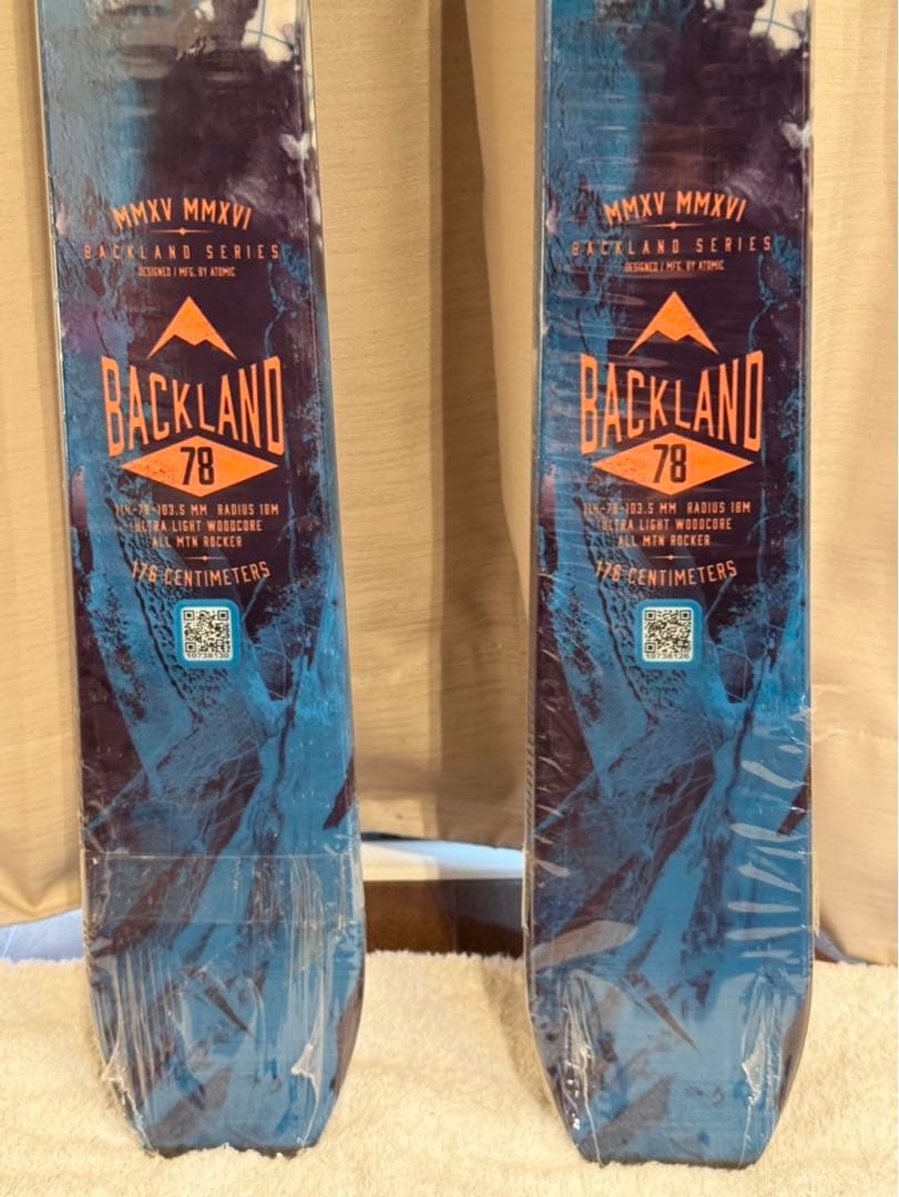 【新品未使用】 ATOMIC アトミック BACKLAND 78 176cm