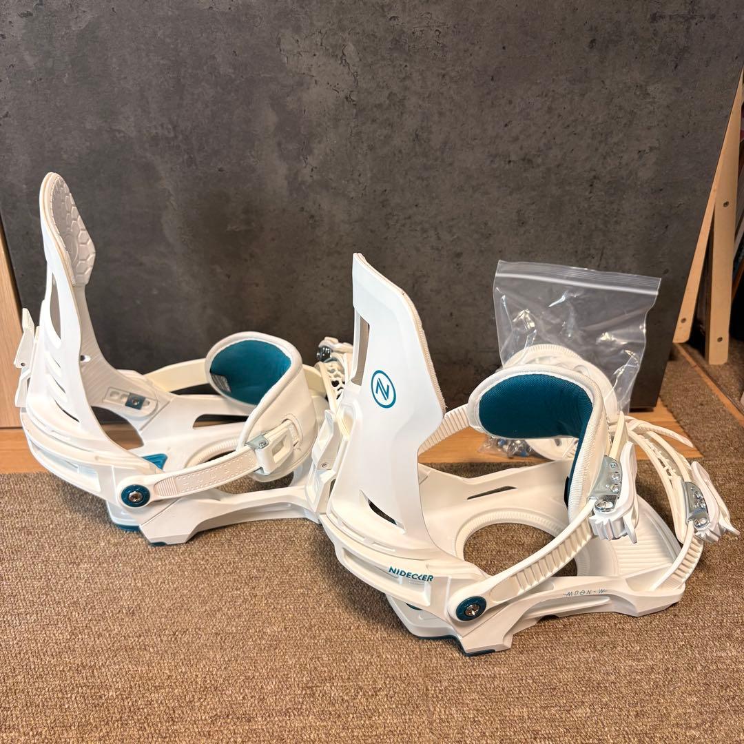 ナイデッカー バインディング 美品 Mサイズ 24-25シーズン スノーボード