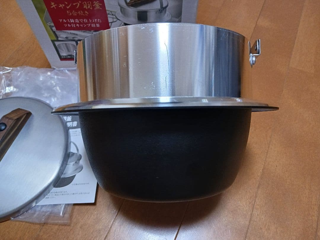 UNIFLAME ユニフレーム キャンプ羽釜 5合炊き
