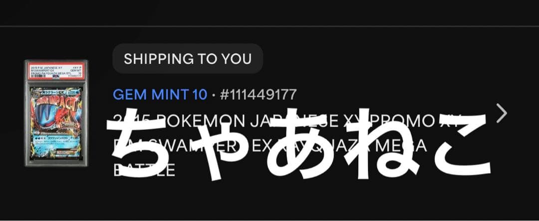 PSA10＊MラグラージEX レックウザメガバトル PROMO 世界147枚