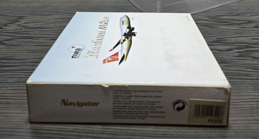 Navigator　1/400　B747-451　nwaノースウエスト　ジャンク