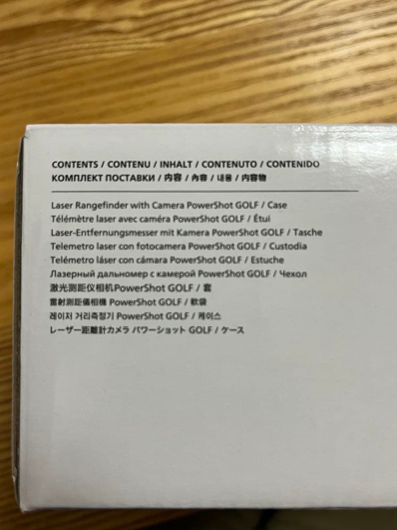 【新品未開封】Canon PowerShot GOLF レーザー距離計