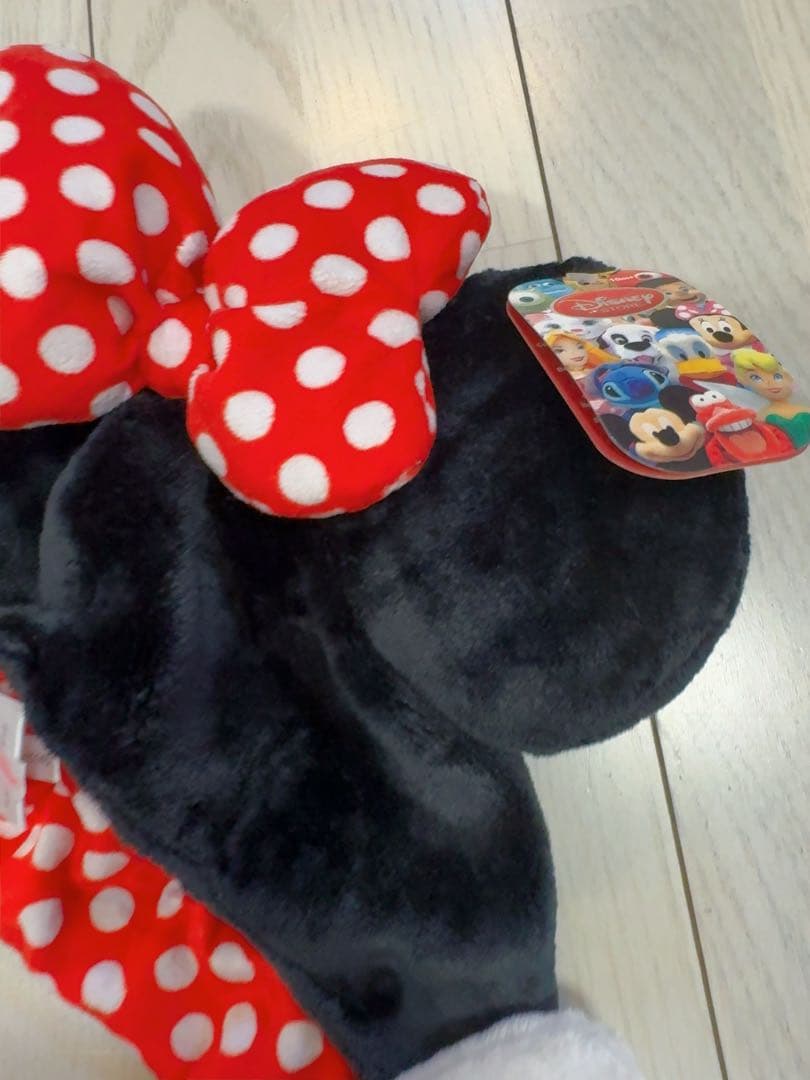 ディズニー ミニー マフラーキャップ