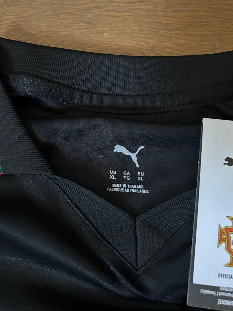 ポルトガル代表 ユニフォーム 長袖 ブラック PUMA