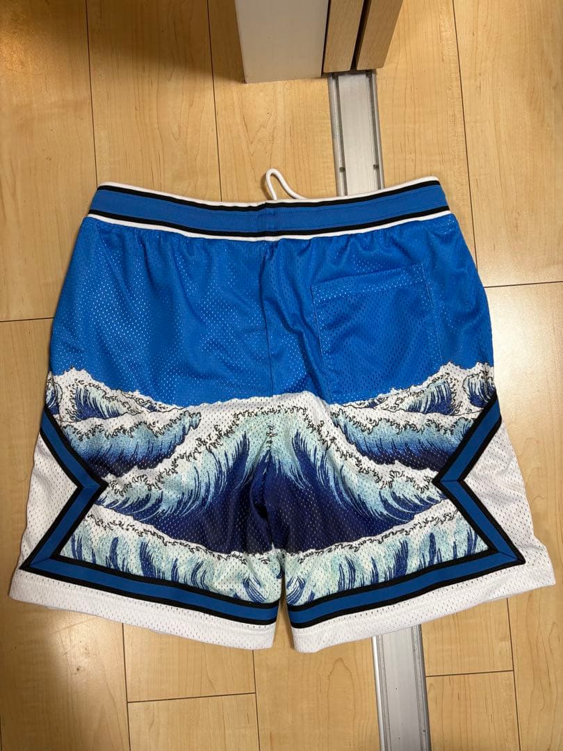 RIPNDIP バスケットボールパンツ 波デザイン