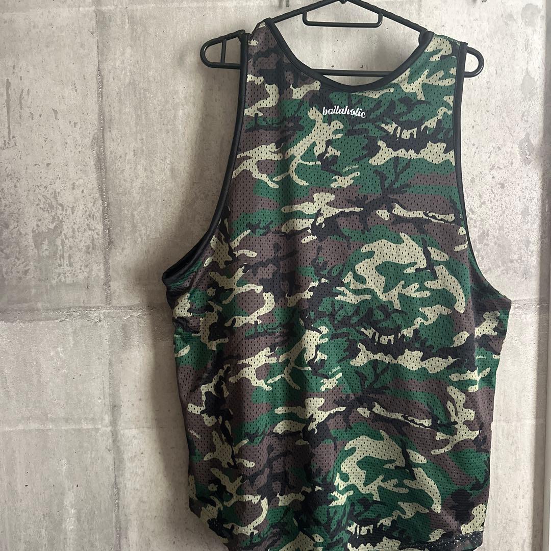 Champion×ballaholicコラボ迷彩柄 リバーシブル
