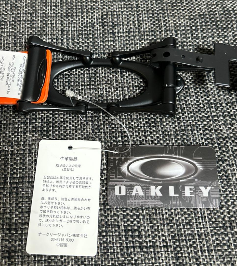 新品！OAKLEY オーバル　 クリンチ式バックル　ベルト