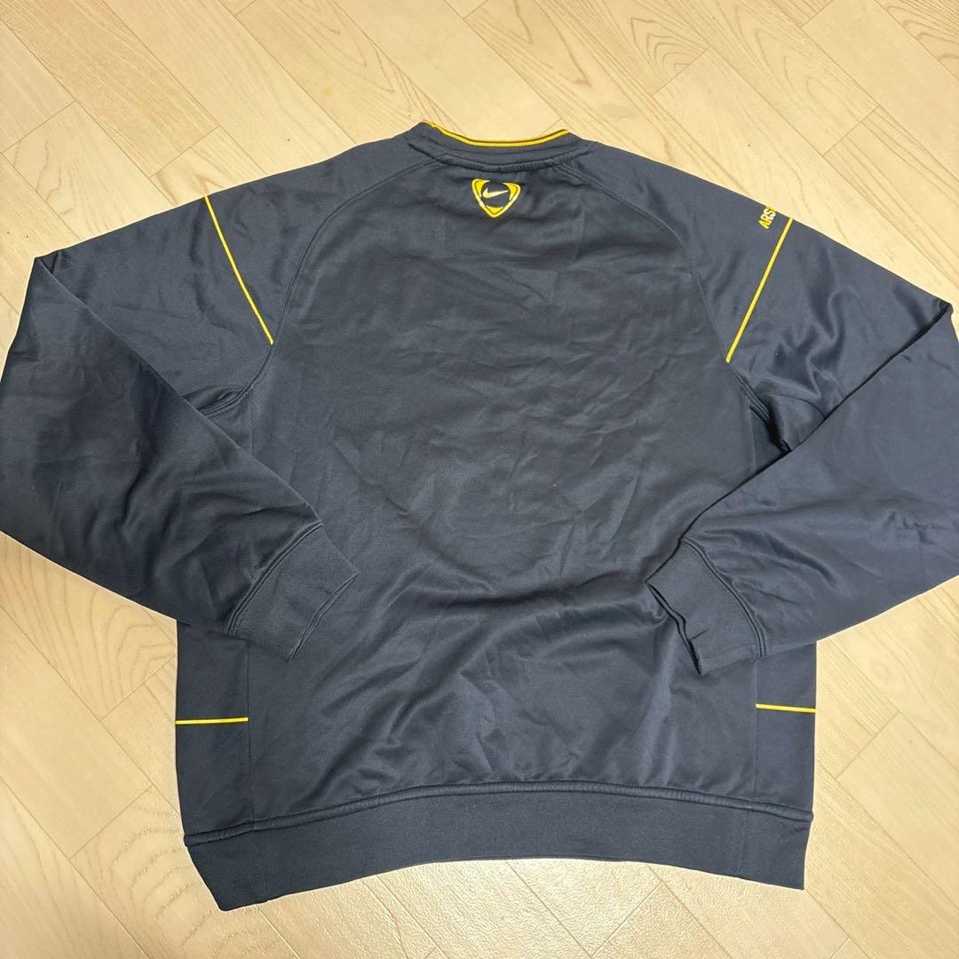 00sアーセナルトレーニングスウェットネイビー　Mサイズ　NIKE　古着