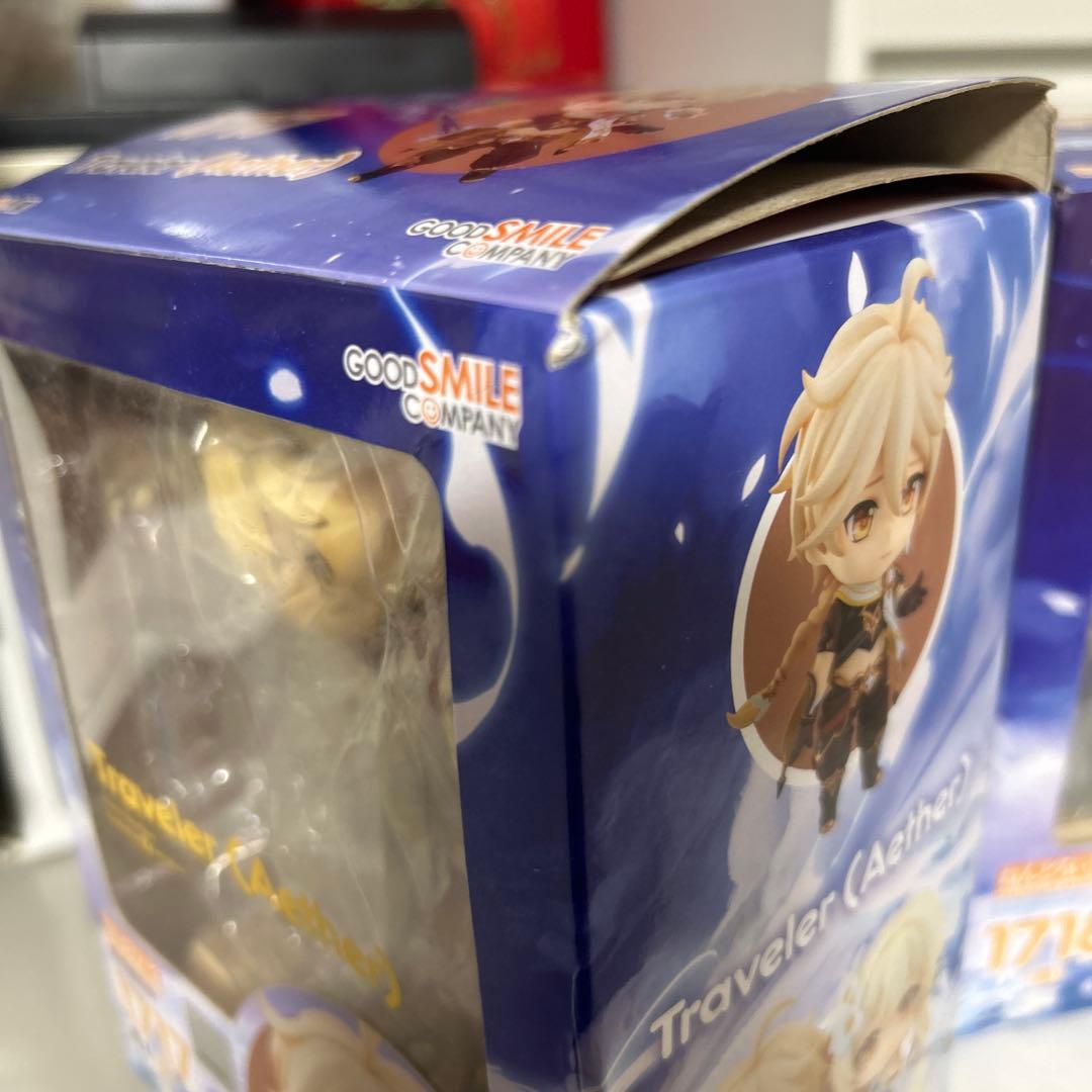 原神　ねんどろいど　旅人　空　蛍