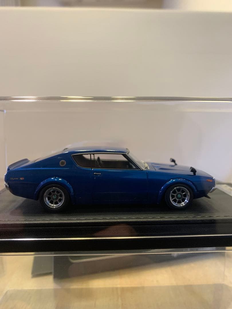 イグニッションモデル　1/43 スカイライン　GT-R KPGC110 ブルー