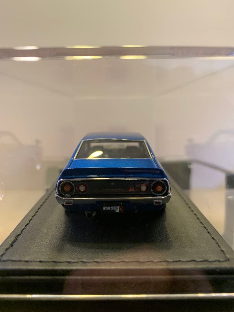 イグニッションモデル　1/43 スカイライン　GT-R KPGC110 ブルー