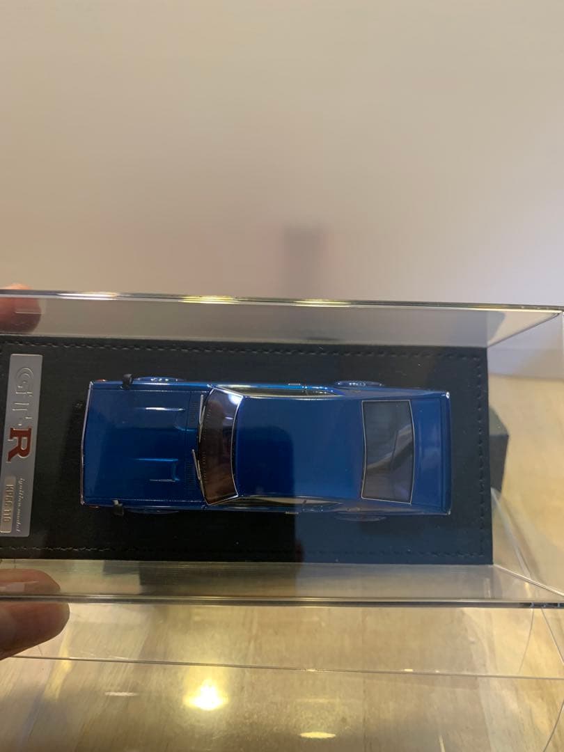 イグニッションモデル　1/43 スカイライン　GT-R KPGC110 ブルー