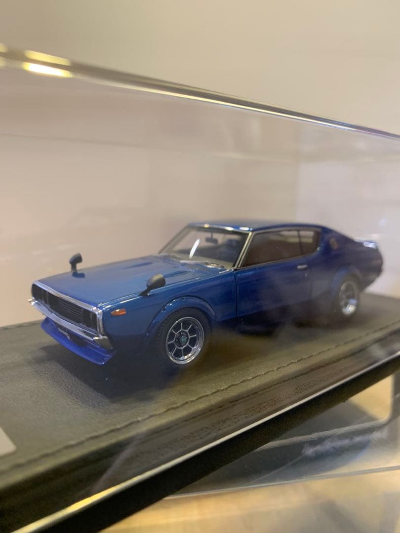 イグニッションモデル　1/43 スカイライン　GT-R KPGC110 ブルー