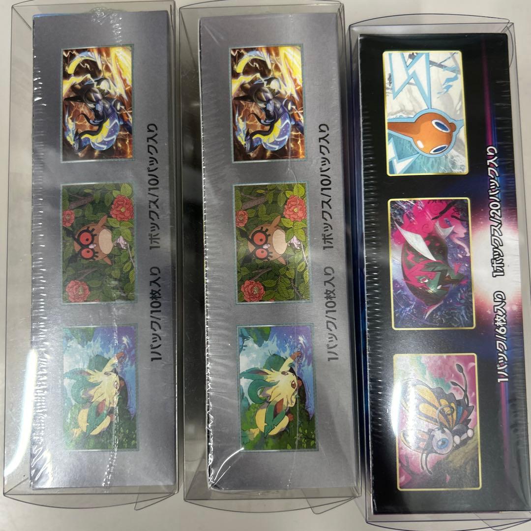 シュリンク付き ポケモンカード テラスタルフェスex まとめ3BOX