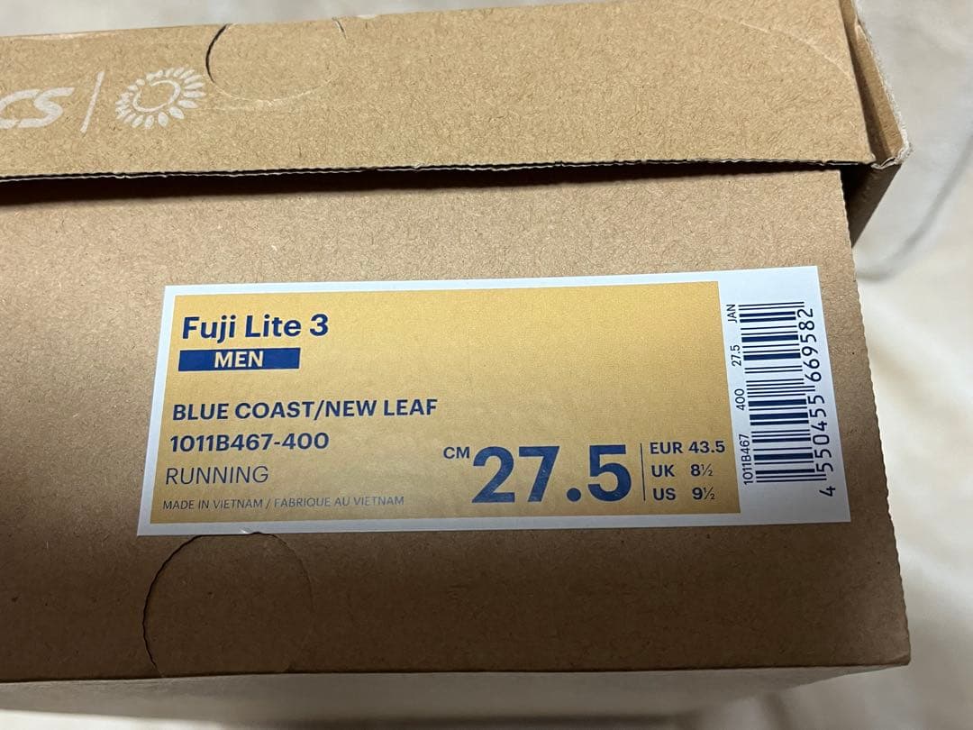 ASICS アシックスFuji Lite3 サイズ27.5cm 新品タグ付き