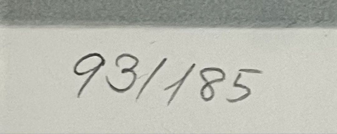 上村淳之　鳥たちの詩　リトグラフ　3号　93/185 e