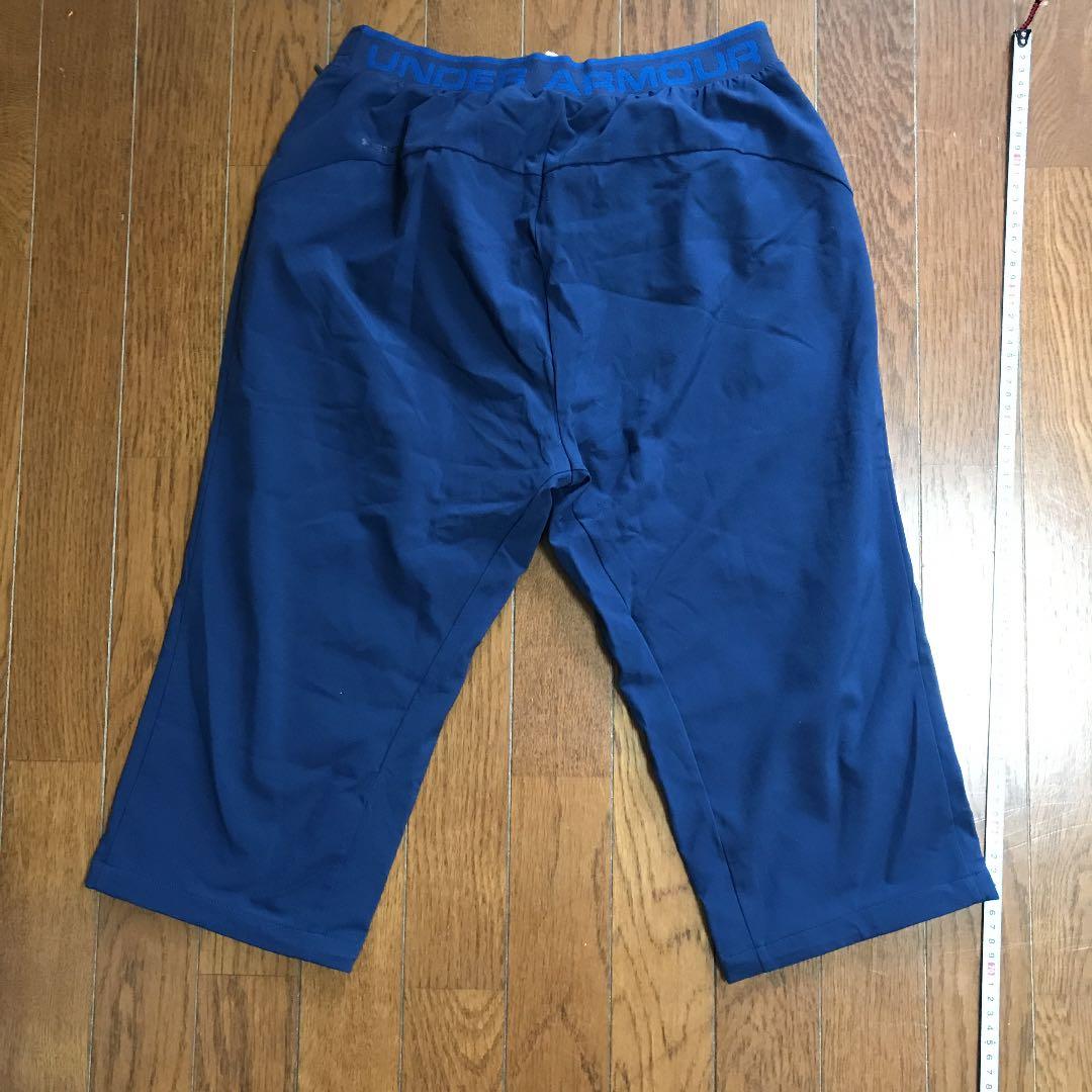 アンダーアーマー ハーフ　パンツ　ネイビー　紺　新品　未使用　タグ付き