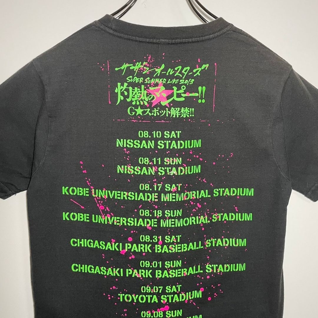サザンオールスターズ　Tシャツ　サイズS　デカロゴ　グッズ　バンドT　歌手　古着