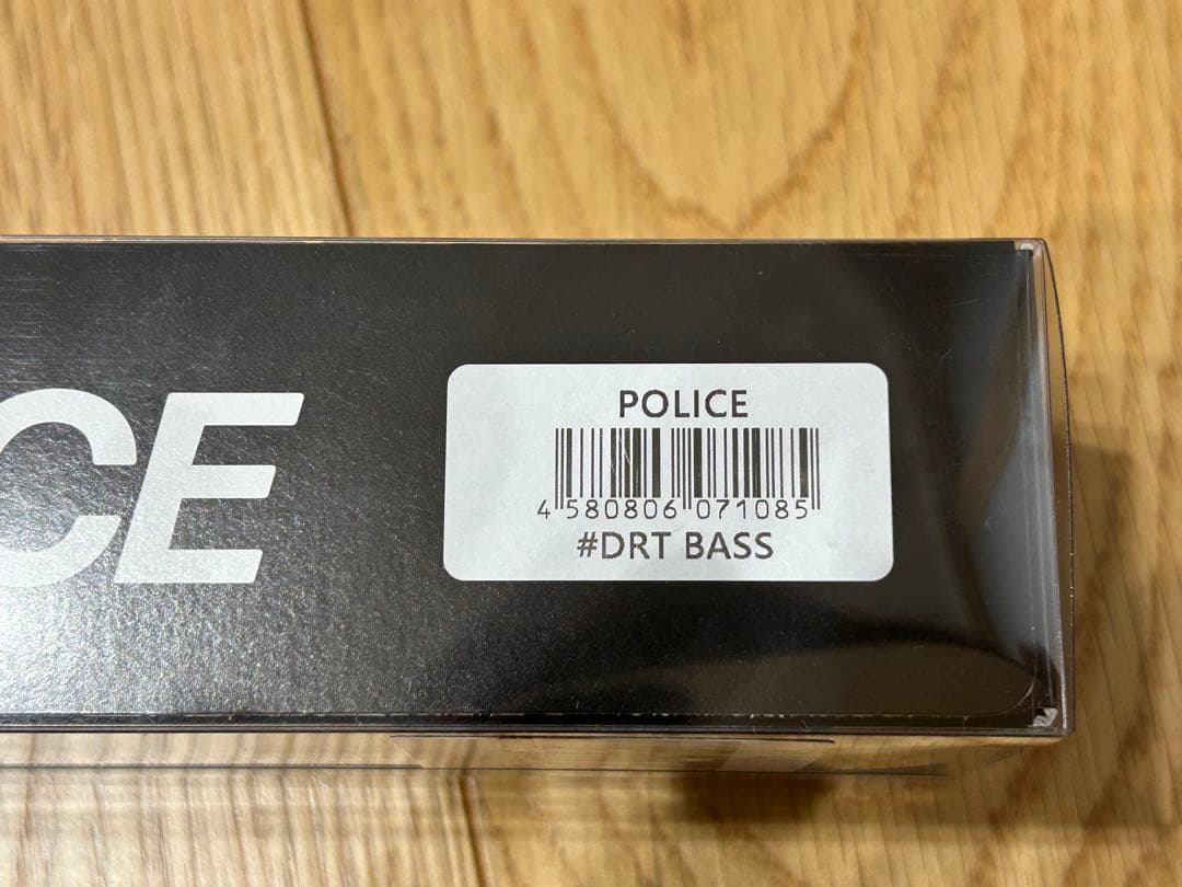新品　DRT ポリス　POLICE DRTバス　タイニークラッシュ　artex