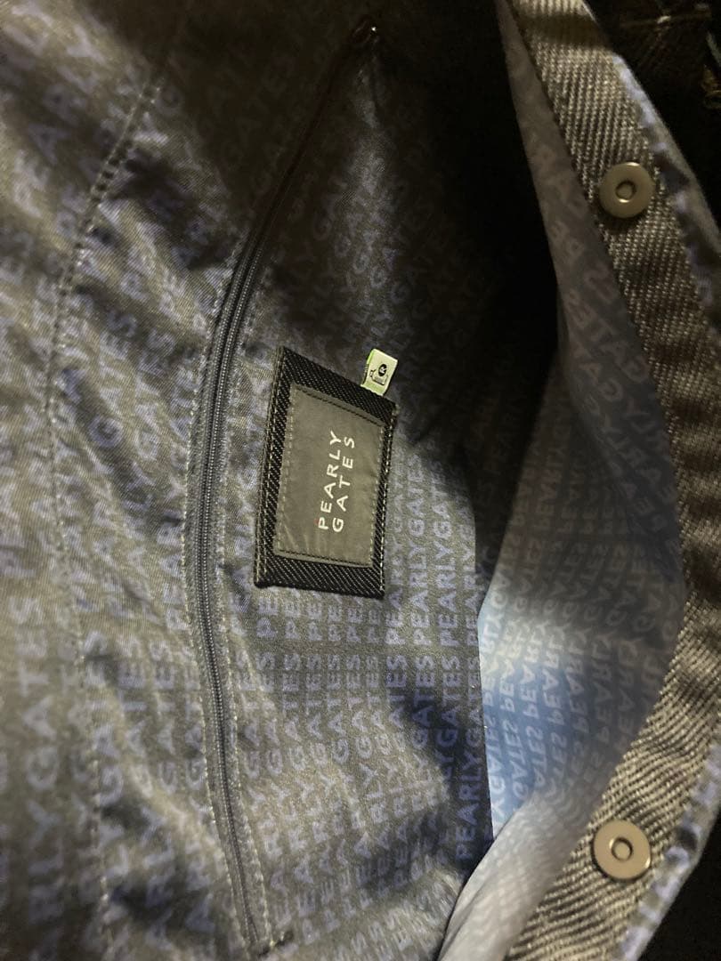 【美品】PEARLY GATES パーリーゲイツロッカーバッグ 大型 ネイビー