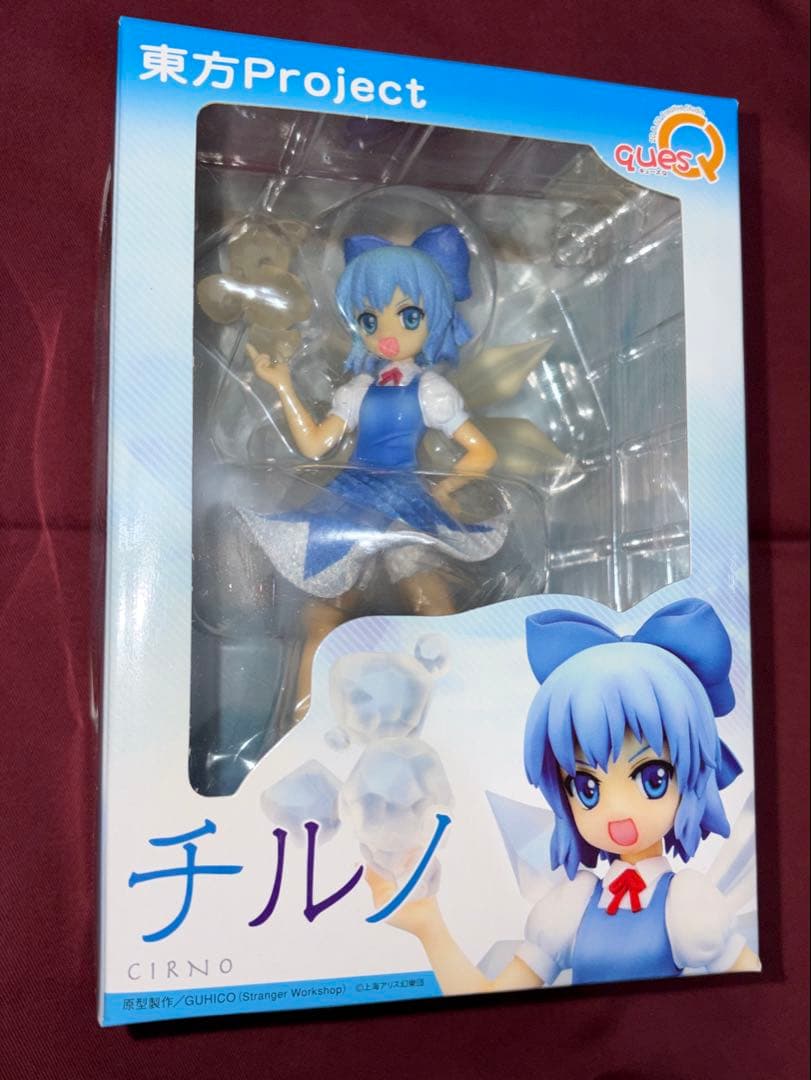 【新品未開封】 キューズQ 東方project チルノ フィギュア