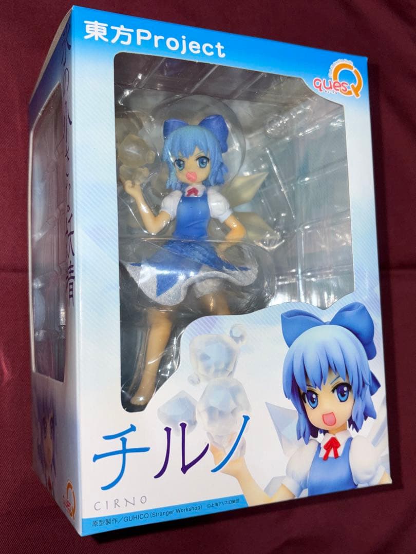 【新品未開封】 キューズQ 東方project チルノ フィギュア