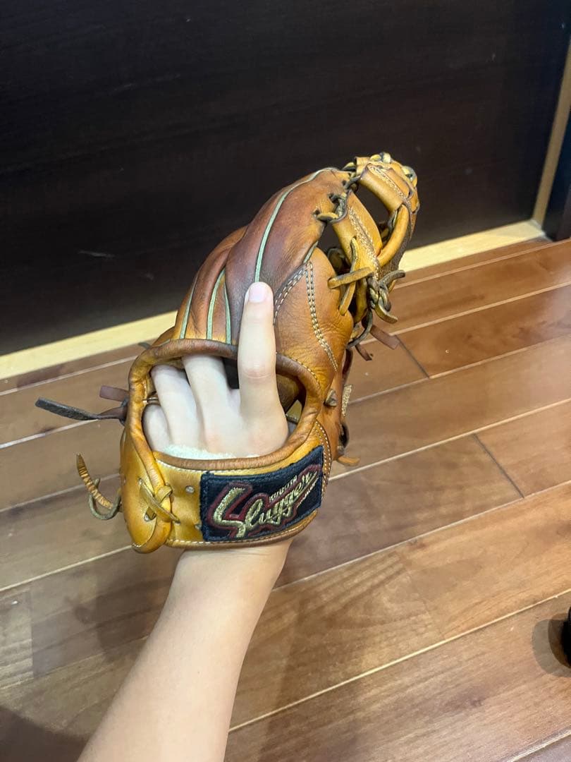 値下げ交渉⭕️Slugger 野球グローブ 右手用 ブラウン