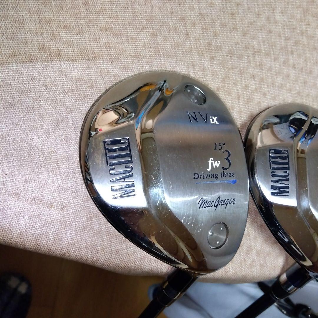 MacGregor MAC TEC NV ix【３Ｗ】【５Ｗ】【ＳＲ】２本セット