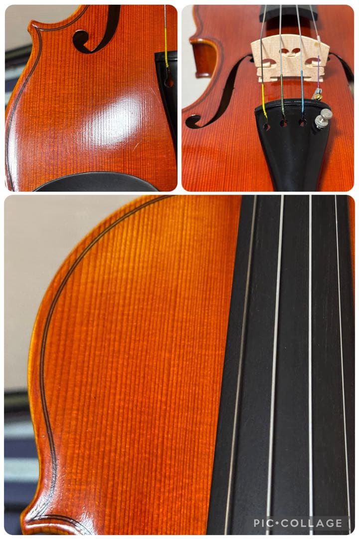 【美品】スズキ　バイオリン　No.520 4/4 1990年　弓ARCHET