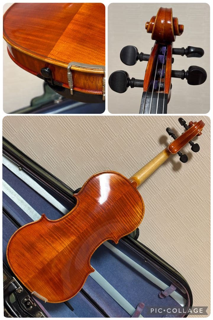 【美品】スズキ　バイオリン　No.520 4/4 1990年　弓ARCHET