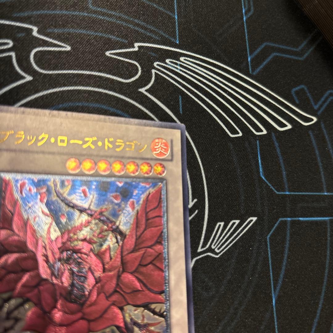 ブラックローズドラゴン　レリーフ　csoc 遊戯王