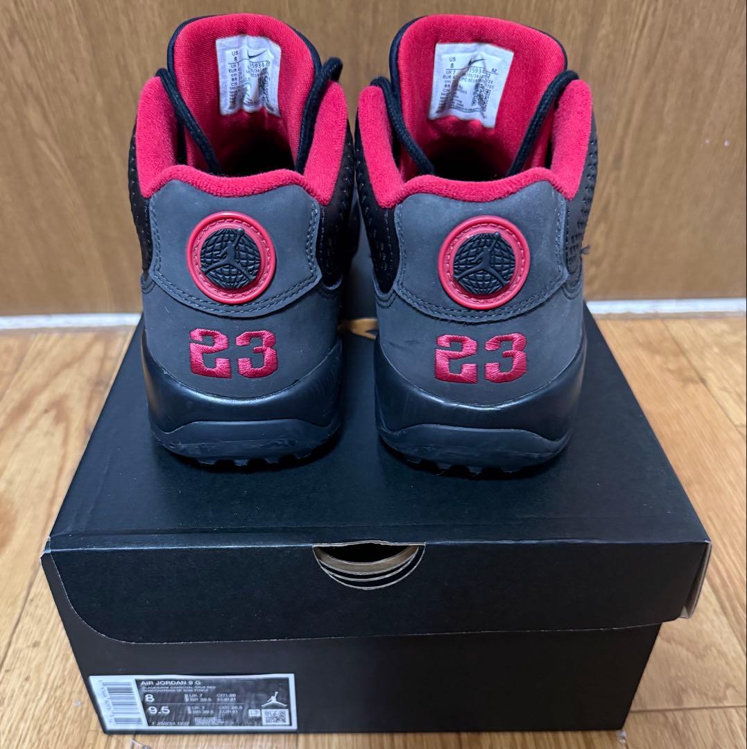 Air Jordan 9 G ブラック/レッド