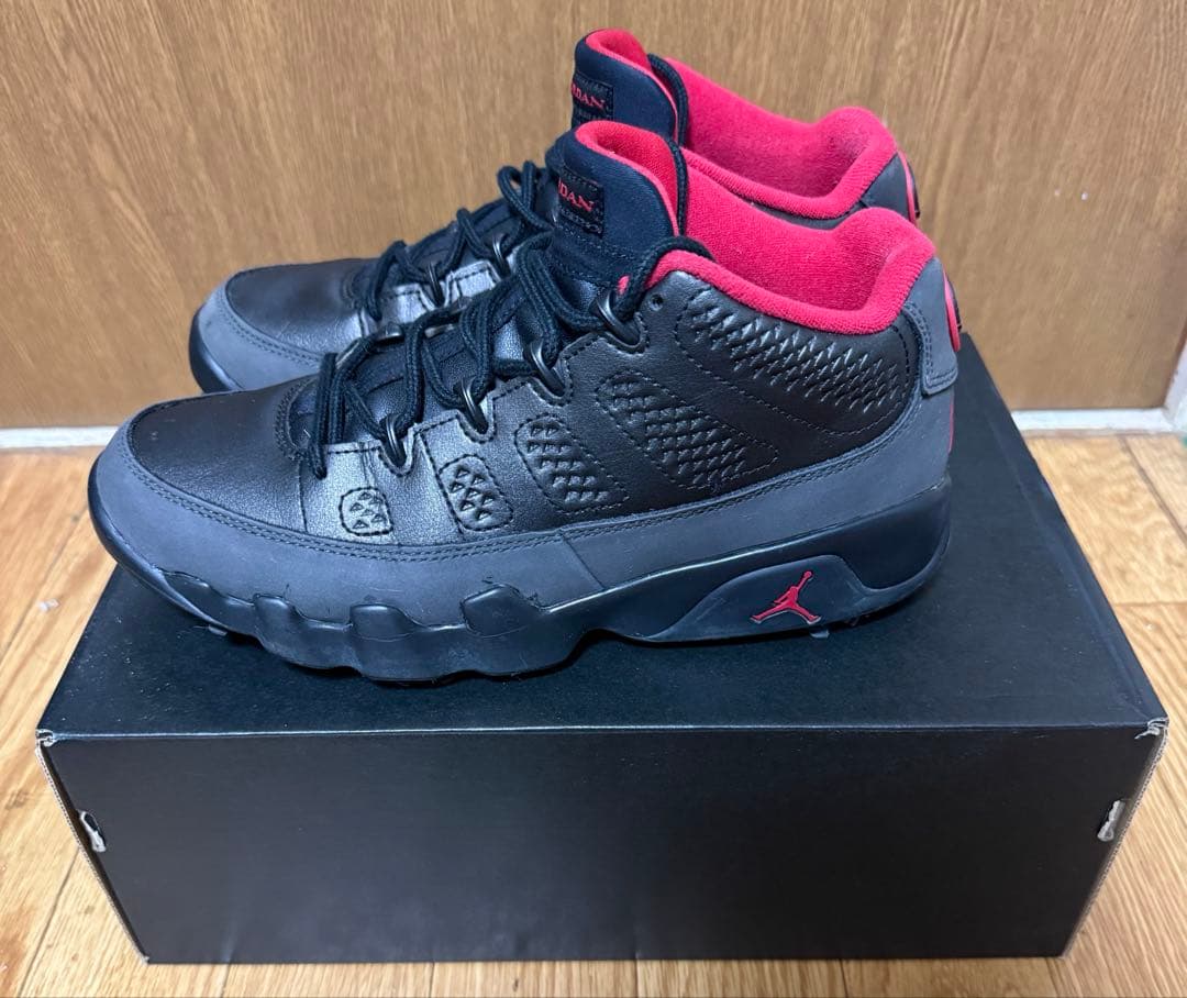 Air Jordan 9 G ブラック/レッド