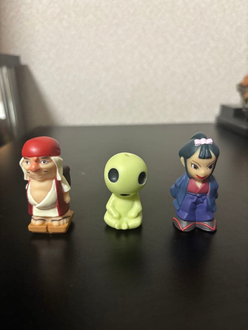 ジブリシリーズ　 もののけ姫ソフビコンプセット アシタカフィギュア