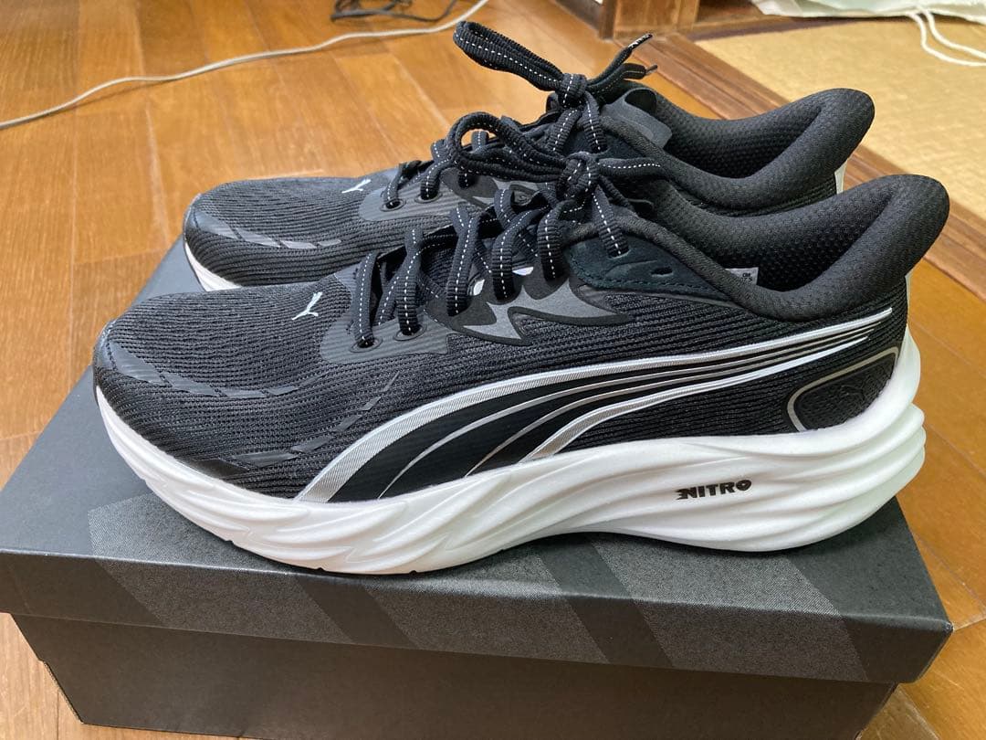 PUMA ヴェロシティ ニトロ 4 AP ブラック 27.5cm