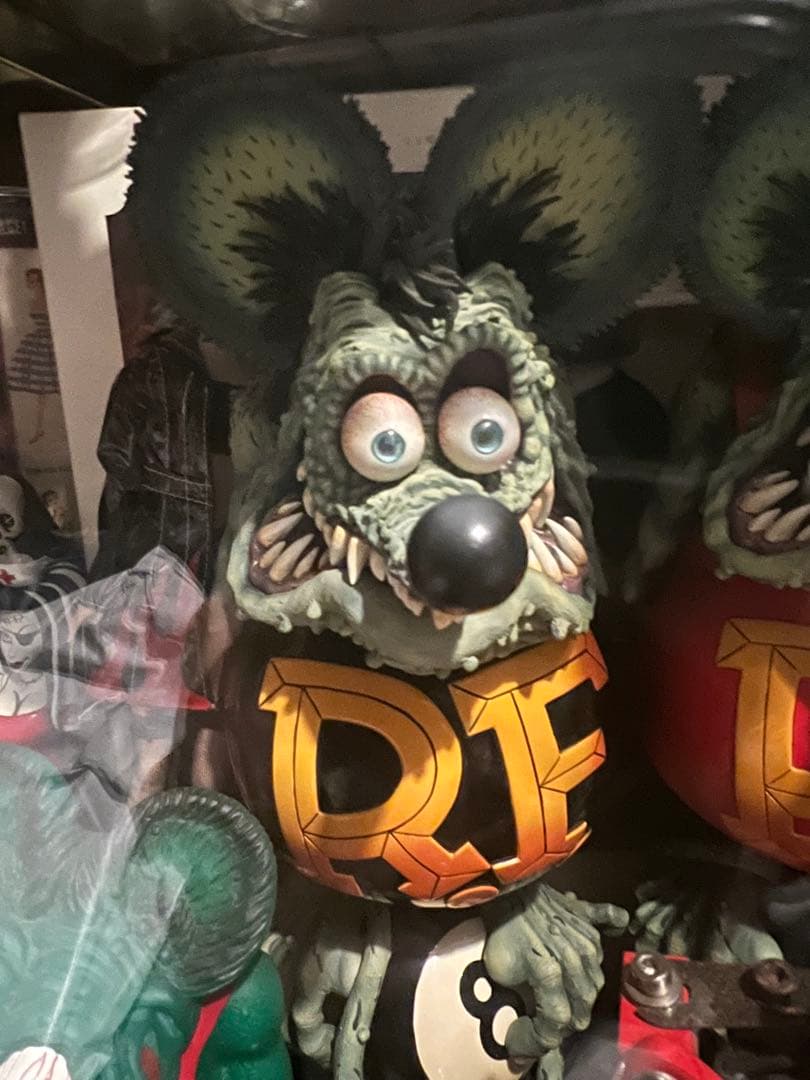 超激レア RAT FINK TRIMS製 レジンスタチュー ブラックver