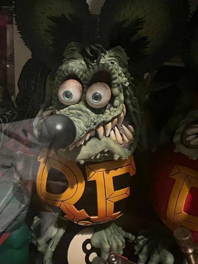超激レア RAT FINK TRIMS製 レジンスタチュー ブラックver