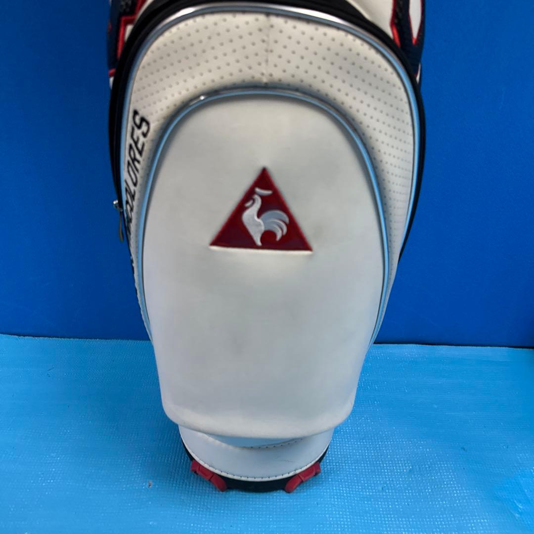 LE COQ SPORTIF ゴルフバッグ ホワイト/ブラック再出品！