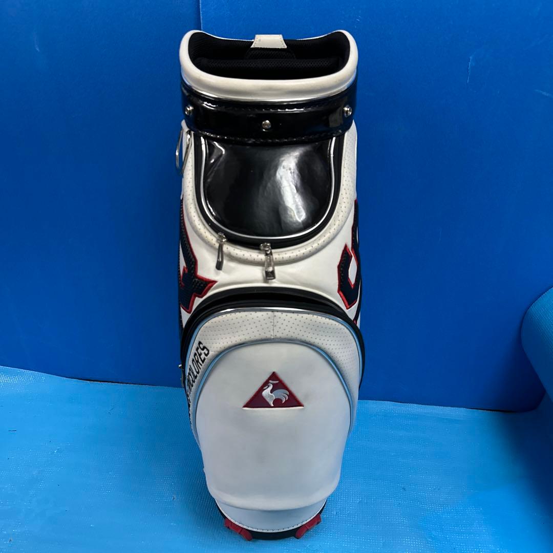 LE COQ SPORTIF ゴルフバッグ ホワイト/ブラック再出品！
