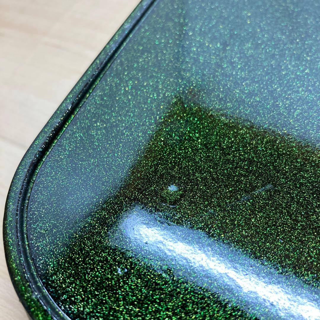 【未使用品】ポットワゴン　茶台　金彩蒔絵花文　美術漆器　アンティーク　06255